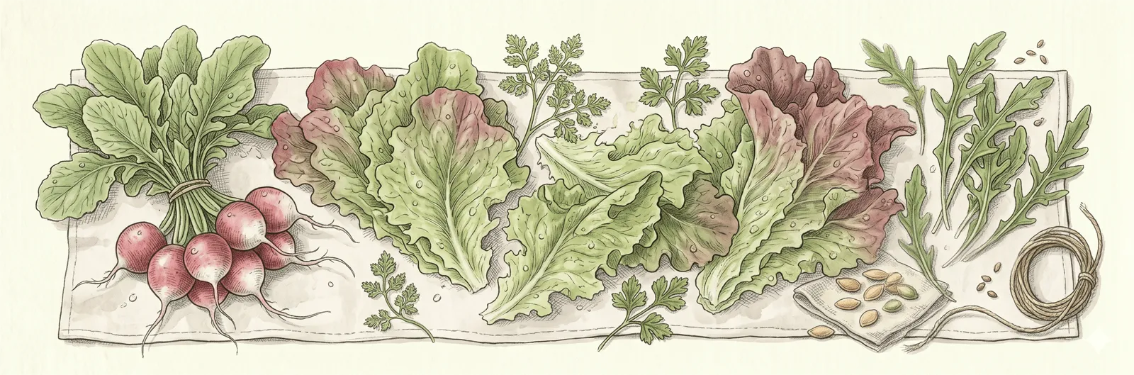 Gemüsegarten im Mai – Gartenarbeit, Aussaat und Ernte