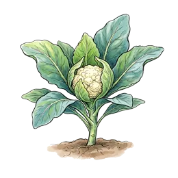 Blumenkohl – Wachstumsphase