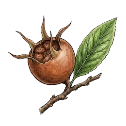 Echte Mispel – Pflanze oder Frucht