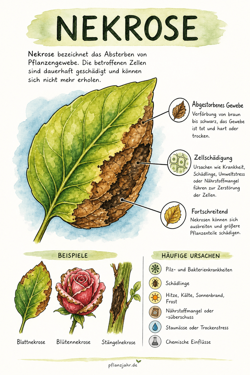 Infografik: Nekrose